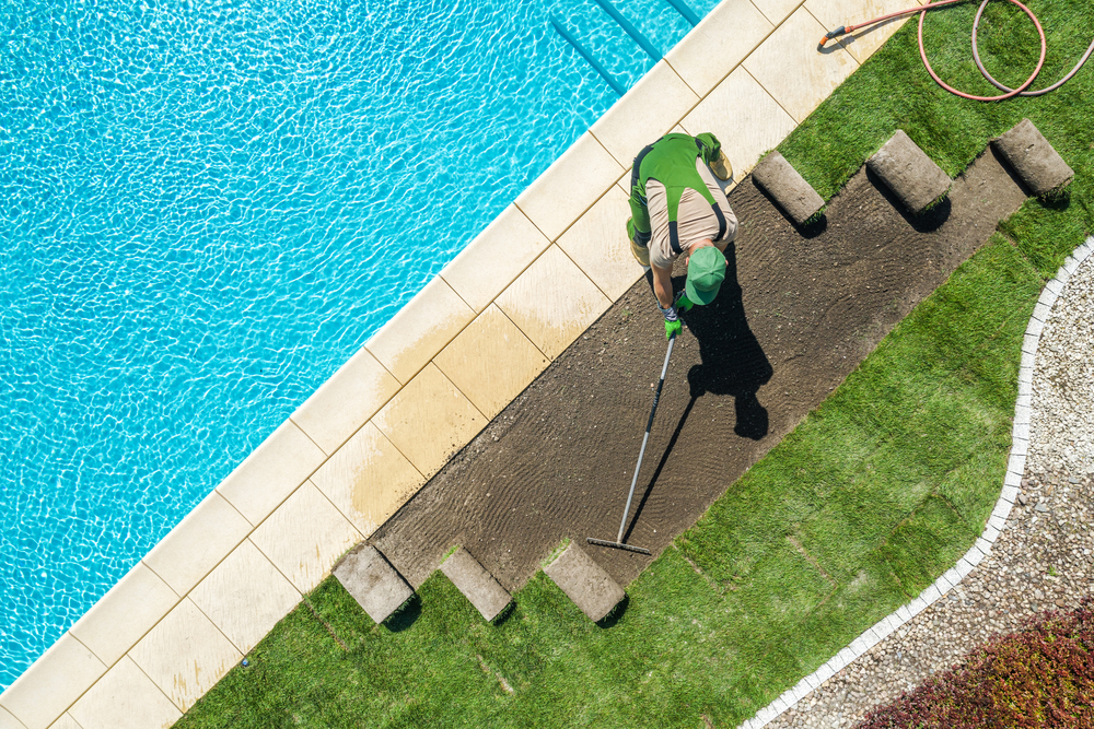 jardin piscine