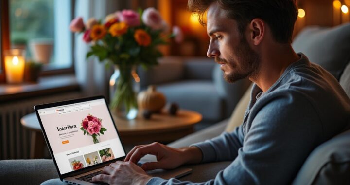 Comment utiliser la plateforme de livraison Interflora pour offrir des fleurs à distance