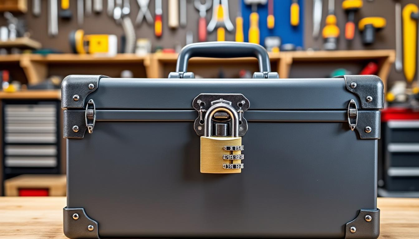 découvrez notre sélection des meilleurs cadenas pour boîte à outils, alliant sécurité renforcée et praticité d'utilisation pour protéger efficacement vos équipements.