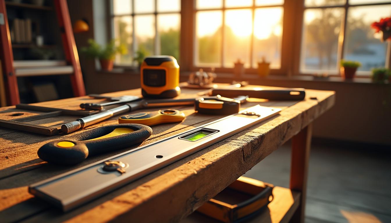 découvrez notre liste complète d'outils en l indispensables pour la rénovation de votre maison : descriptions, usages et conseils pour bien choisir vos équipements de bricolage.