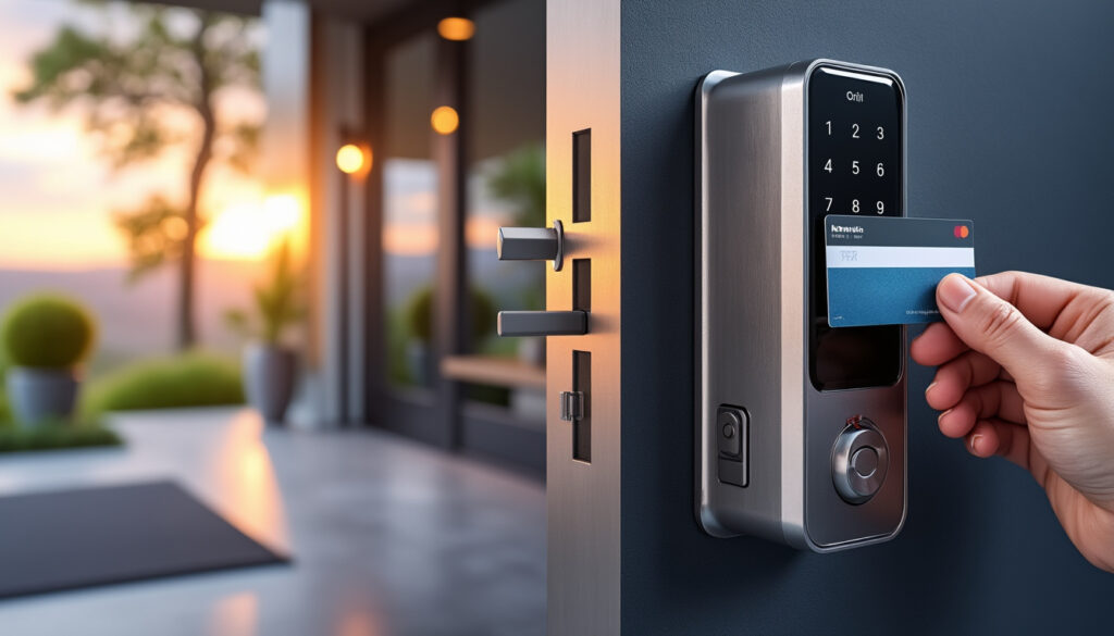 découvrez le fonctionnement des serrures à carte magnétique, leurs avantages en matière de sécurité et de praticité, et pourquoi elles sont idéales pour hôtels, bureaux et logements modernes.