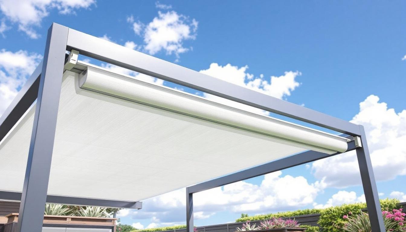 découvrez la toile pergola coulissante, l'accessoire idéal pour profiter pleinement de l'été en créant un espace ombragé et confortable dans votre jardin ou terrasse.