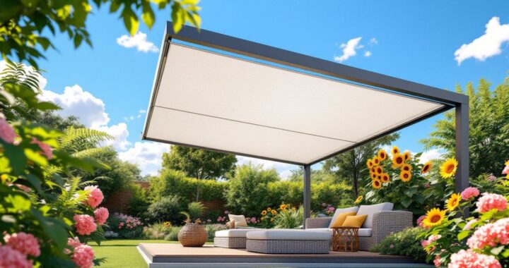 La toile pergola coulissante pour profiter de l’été