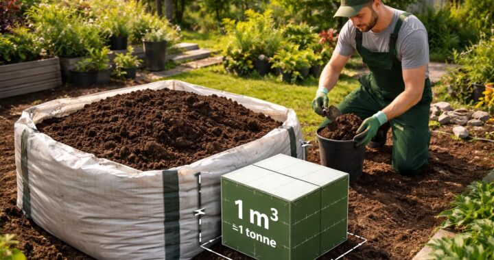 1 tonne de terreau en m3 : une ressource essentielle pour le jardinier moderne