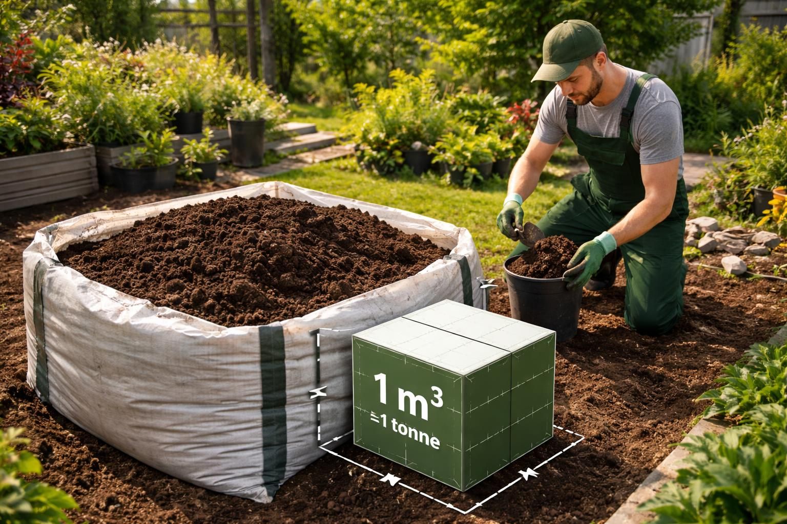 découvrez comment 1 tonne de terreau en m3 constitue une ressource essentielle pour le jardinier moderne, idéale pour enrichir vos sols et favoriser la croissance de vos plantes.