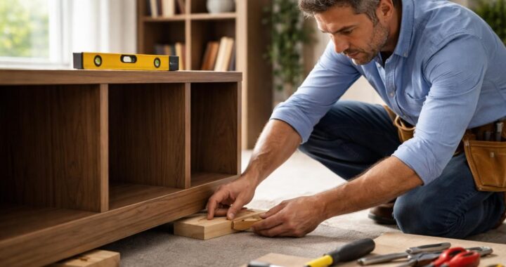 Caler un meuble : conseils d’experts pour un résultat optimal