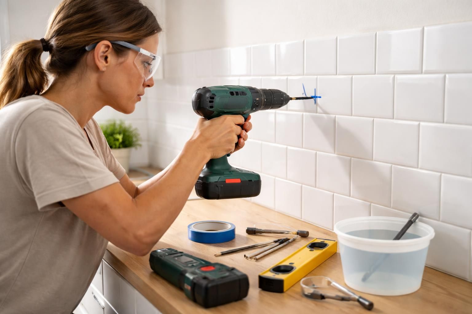découvrez comment percer du carrelage facilement grâce à notre guide étape par étape, spécialement conçu pour les débutants. astuces et conseils pratiques pour réussir sans casse.