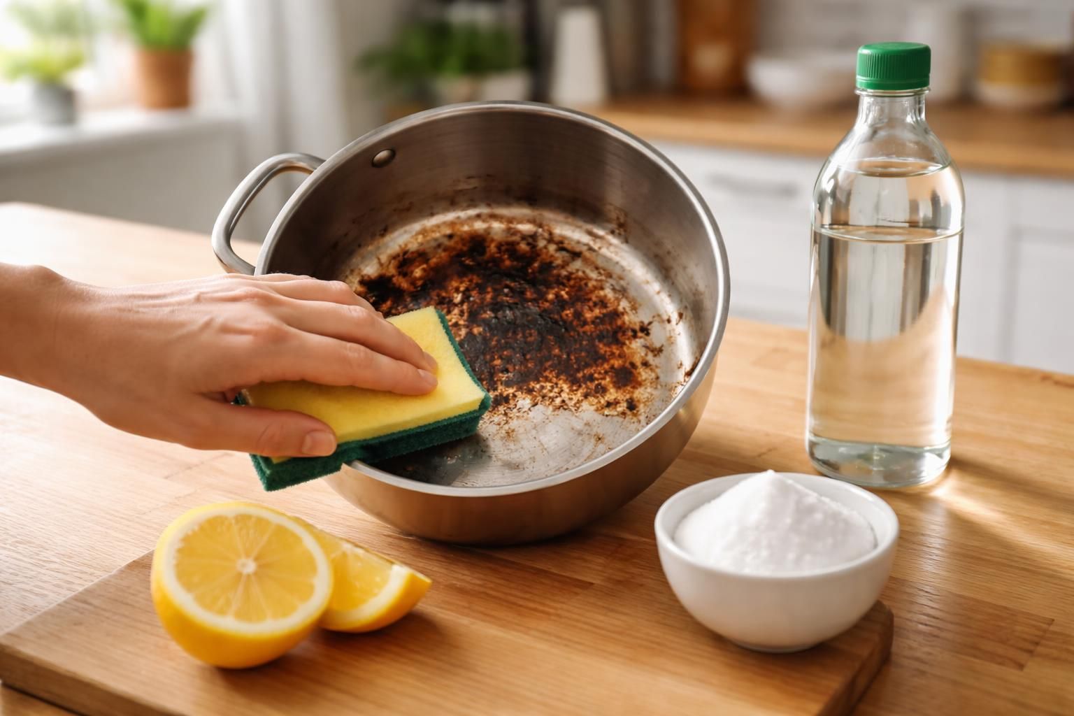 apprenez à nettoyer facilement une casserole brûlée grâce à des astuces naturelles et écologiques pour retrouver votre batterie de cuisine comme neuve.