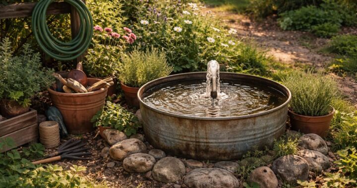 Fontaine de jardin pas chère : astuces pour économiser