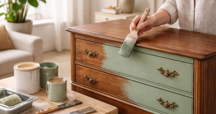 Inspirations déco : peindre sans poncer un meuble pour un nouveau look
