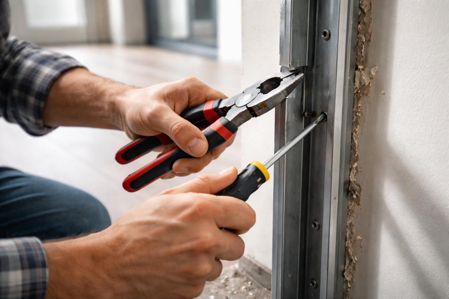 découvrez la méthode rapide et facile pour enlever un encadrement de porte en métal sans complications. suivez nos étapes simples pour un travail efficace et sans tracas.