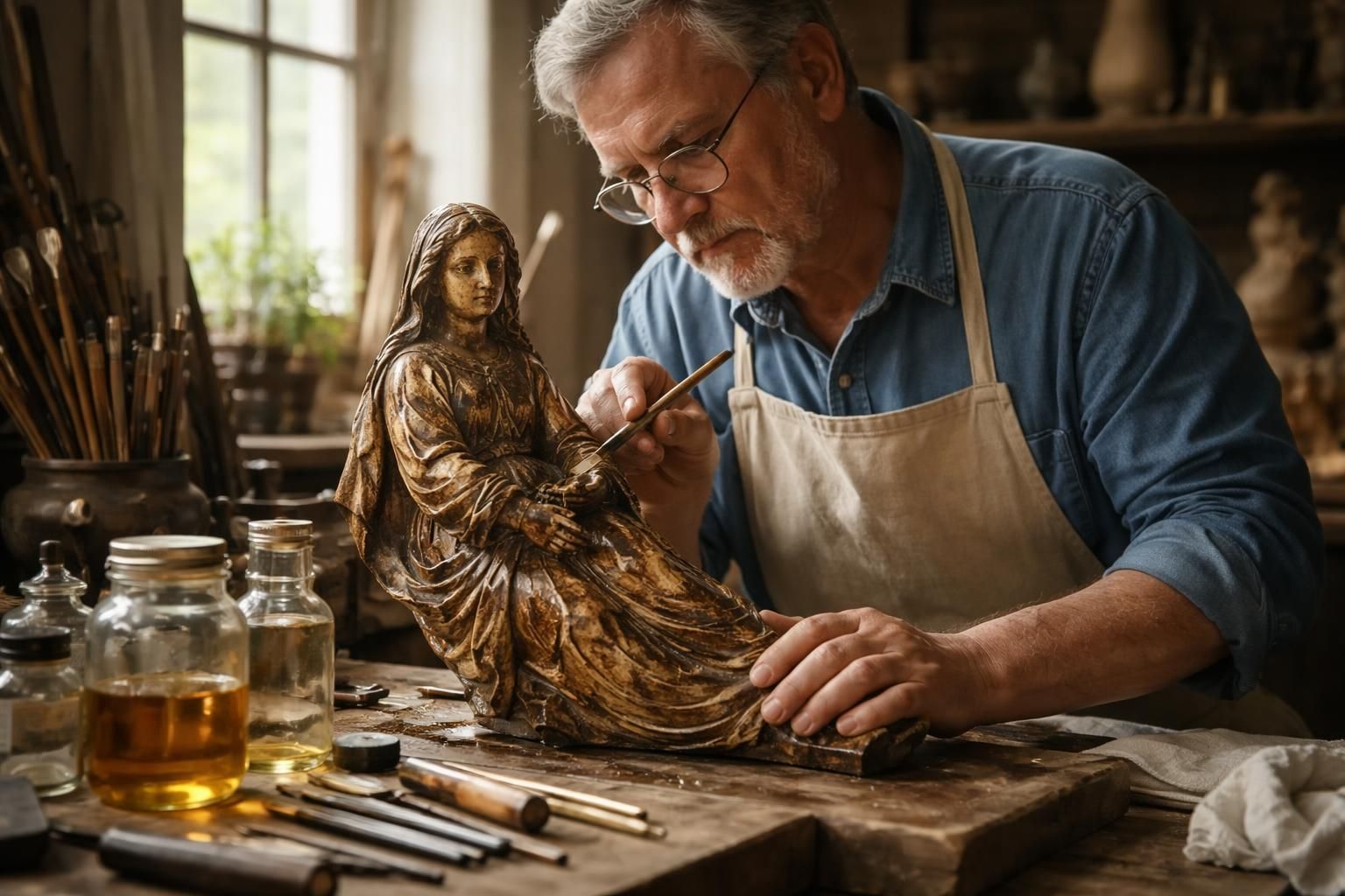 découvrez comment le mélange d'huile de lin et d'essence de térébenthine est utilisé dans la restauration des antiquités pour protéger, nourrir et redonner vie aux objets anciens.