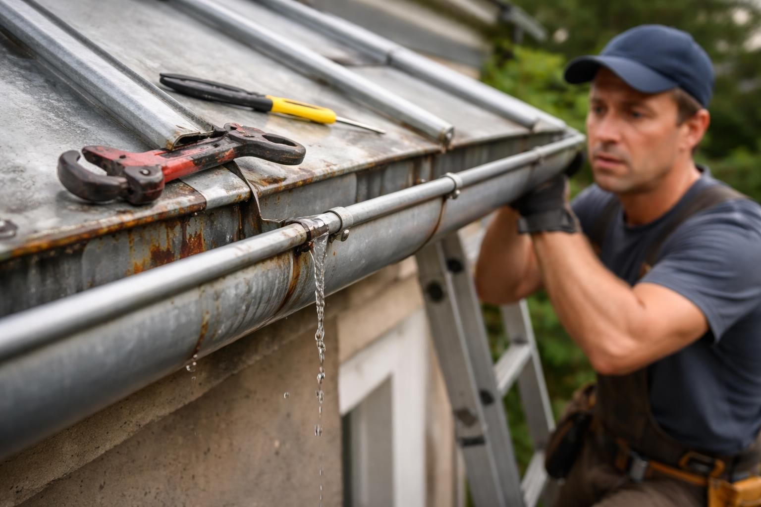 découvrez les erreurs fréquentes à éviter pour réussir la réparation de votre gouttière en zinc et protéger efficacement votre maison contre les infiltrations d'eau.