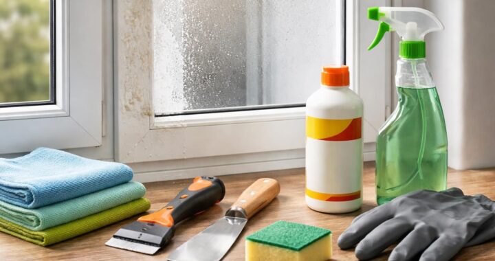 Les outils indispensables pour enlever la colle d&rsquo;une fenêtre en PVC efficacement