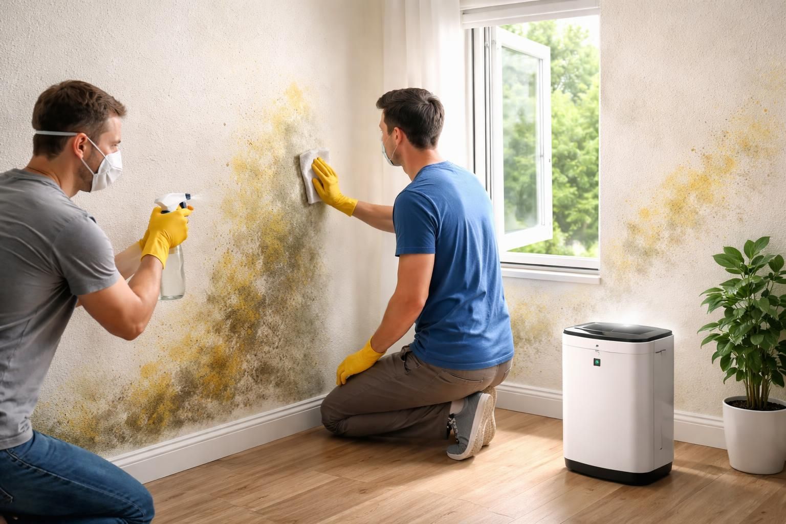 découvrez les meilleures solutions pour éliminer efficacement les champignons et moisissures jaunes sur vos murs intérieurs, protéger votre santé et préserver votre habitat.