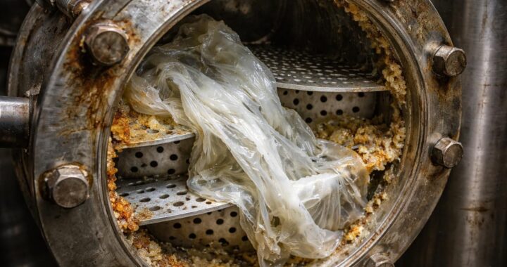 Quelles sont les causes fréquentes d&rsquo;un morceau de plastique coince dans la colonne commune ?