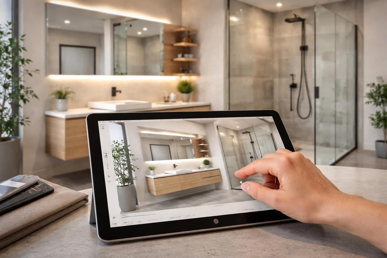 découvrez comment caler efficacement votre mobilier de salle de bain et gérer les contraintes grâce à une tablette tactile microsoft, pour une organisation pratique et moderne.