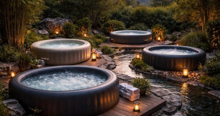 Top des spas gonflables silencieux : sélection des modèles ultra discrets
