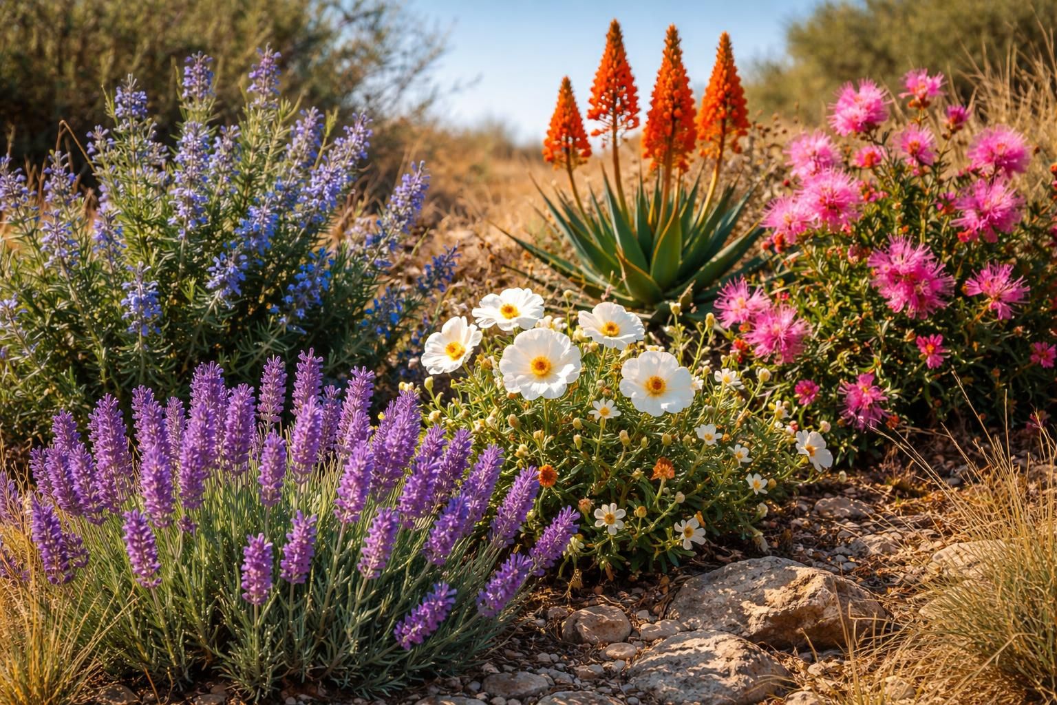 découvrez les différents types de fleurs résistantes au climat méditerranéen pour embellir votre jardin avec des plantes adaptées à la chaleur et à la sécheresse.