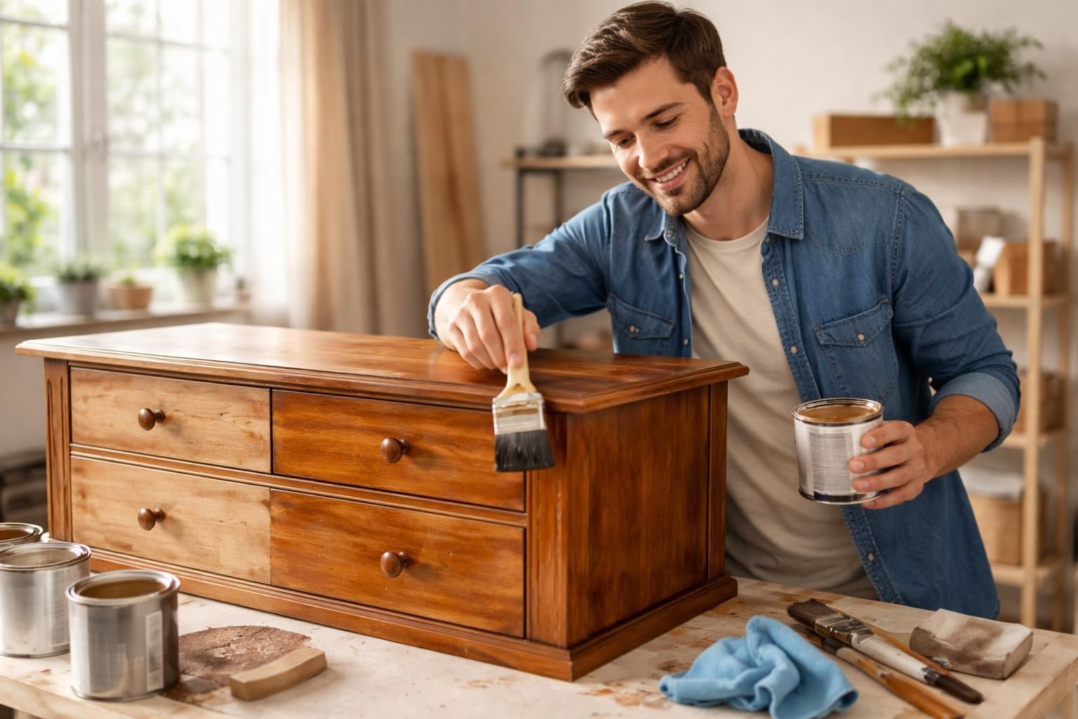 découvrez comment rénover facilement un meuble en bois sans décaper grâce à notre guide pratique spécialement conçu pour les débutants. astuces simples et conseils étape par étape pour un relooking réussi.