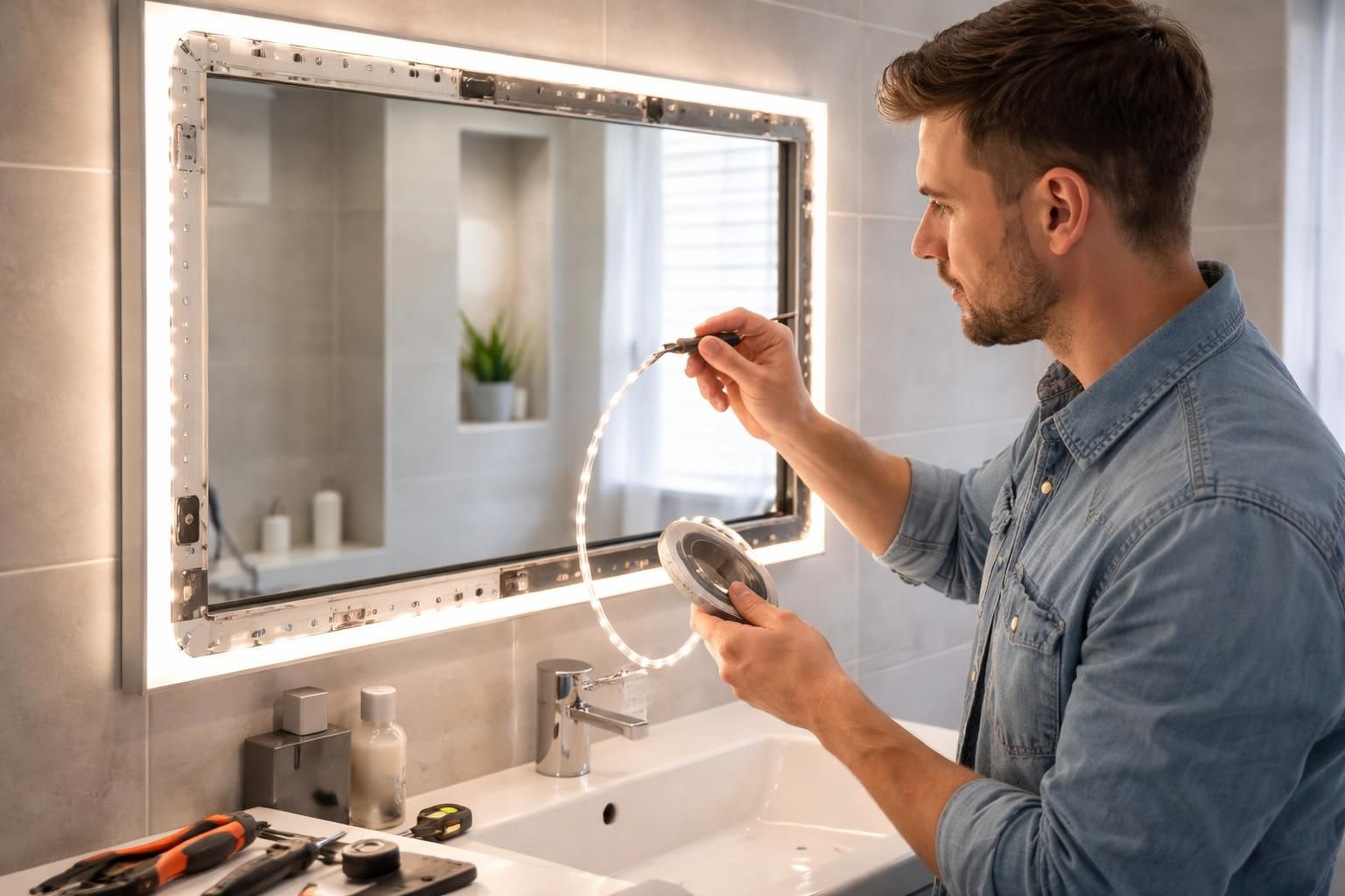 découvrez toutes les étapes essentielles pour remplacer facilement la led de votre miroir de salle de bain et améliorer votre éclairage.