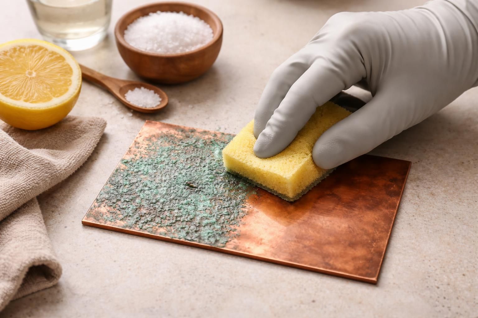 apprenez comment enlever facilement le vert-de-gris des surfaces en cuivre grâce à ce guide pratique, avec des méthodes simples et efficaces pour restaurer leur éclat.