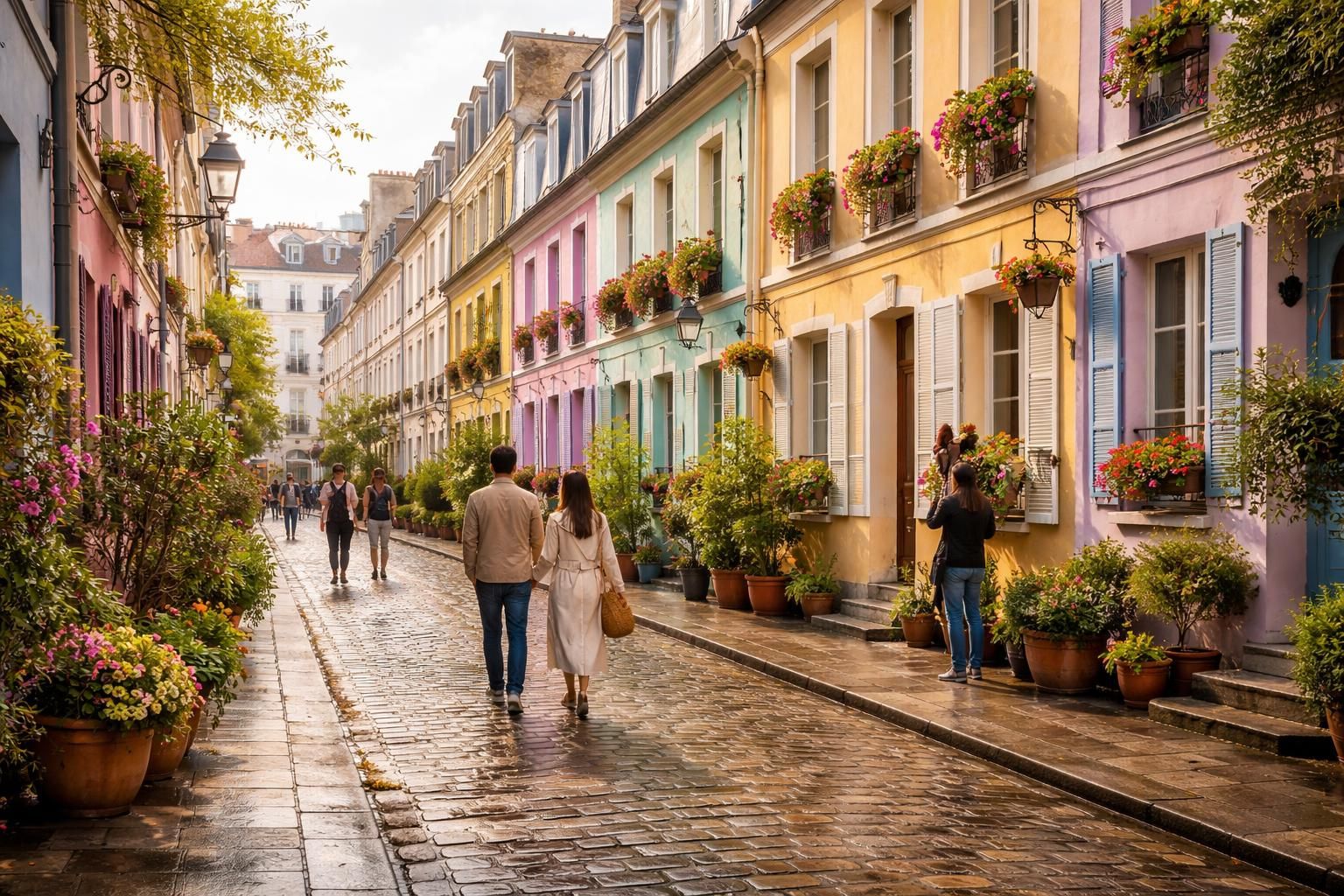 découvrez les maisons colorées de la rue crémieux à paris avec nos conseils et astuces pour une visite réussie. explorez ce quartier pittoresque et capturez des souvenirs inoubliables.