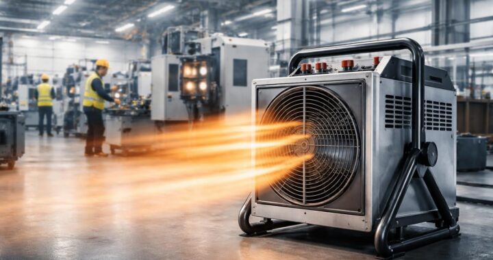 Chauffage industriel électrique soufflant : un atout pour la productivité