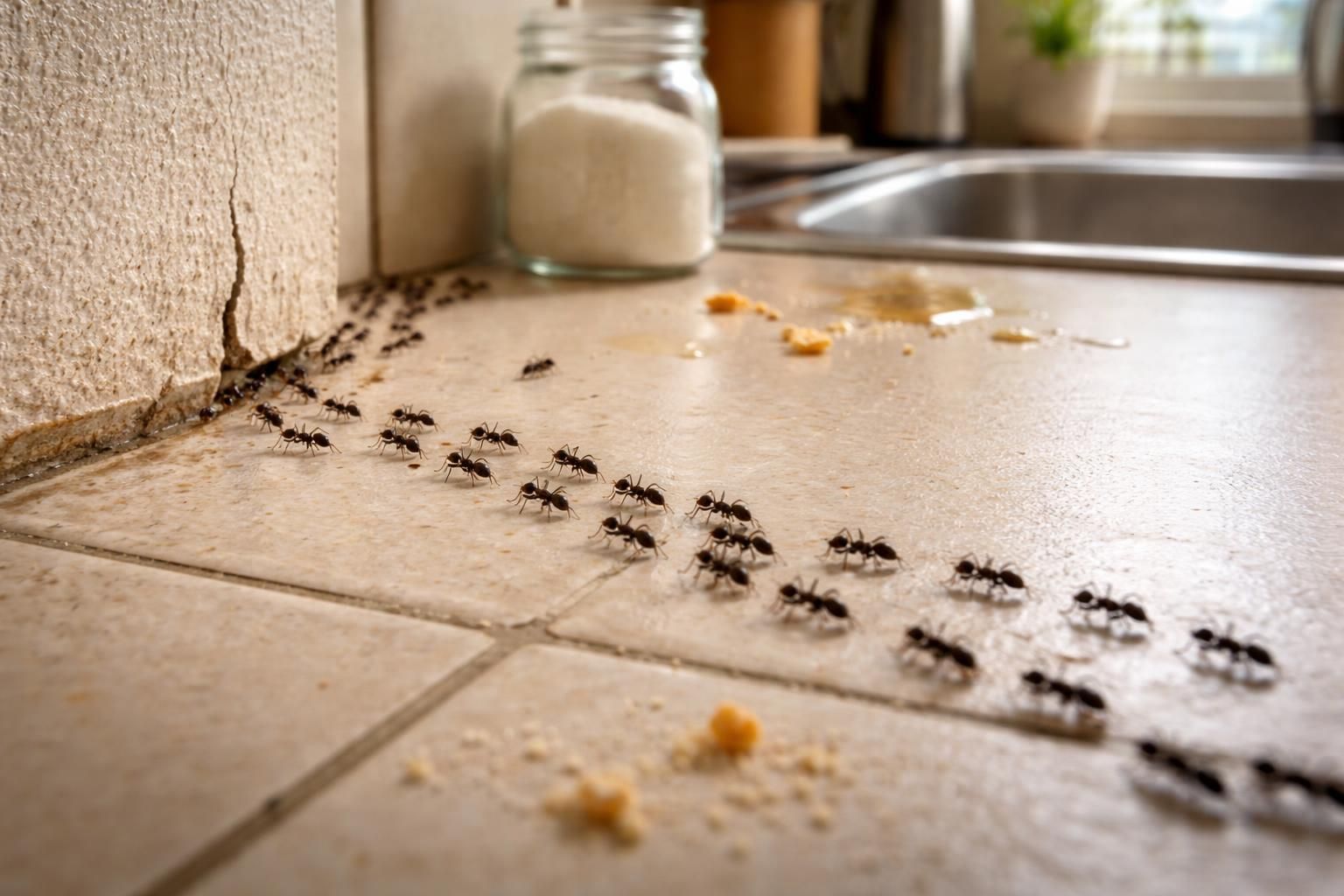 découvrez comment analyser le comportement des micro fourmis dans votre maison afin de les éliminer efficacement et prévenir leur retour.