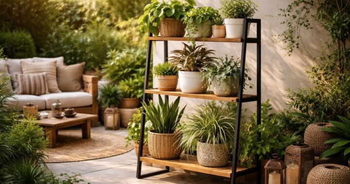 Créez votre oasis avec un porte plante extérieur adapté à votre style