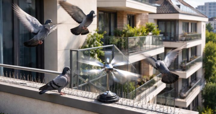 Effaroucheur pour pigeons : comment éviter les nuisances