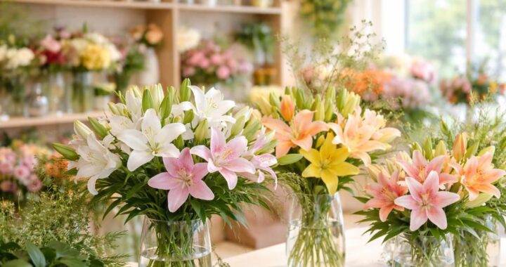 La floraison du lys chez les fleuristes : tendances et inspirations