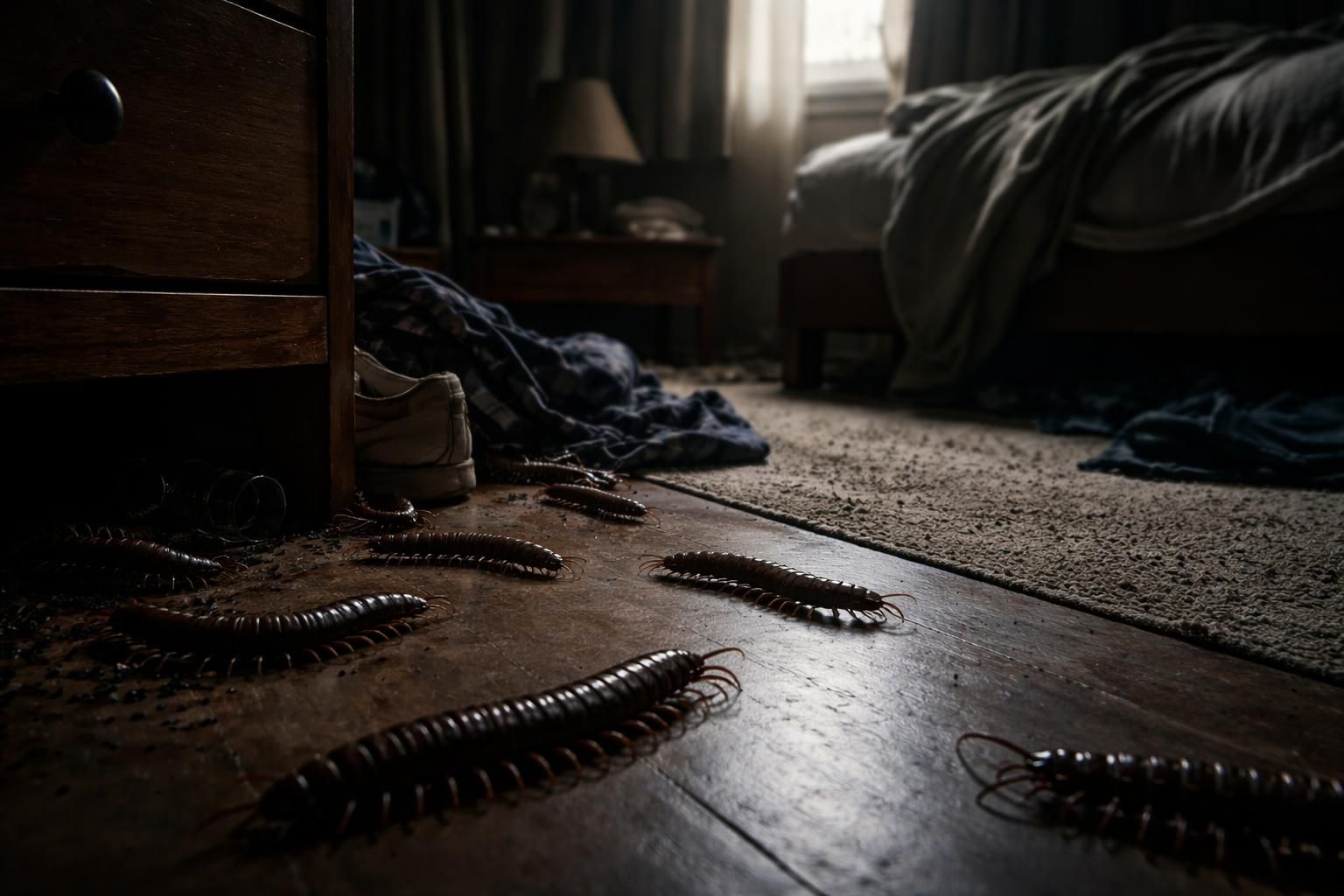 découvrez pourquoi la présence de mille-pattes dans votre chambre peut être un signe de nuisibles et comment agir pour protéger votre maison.