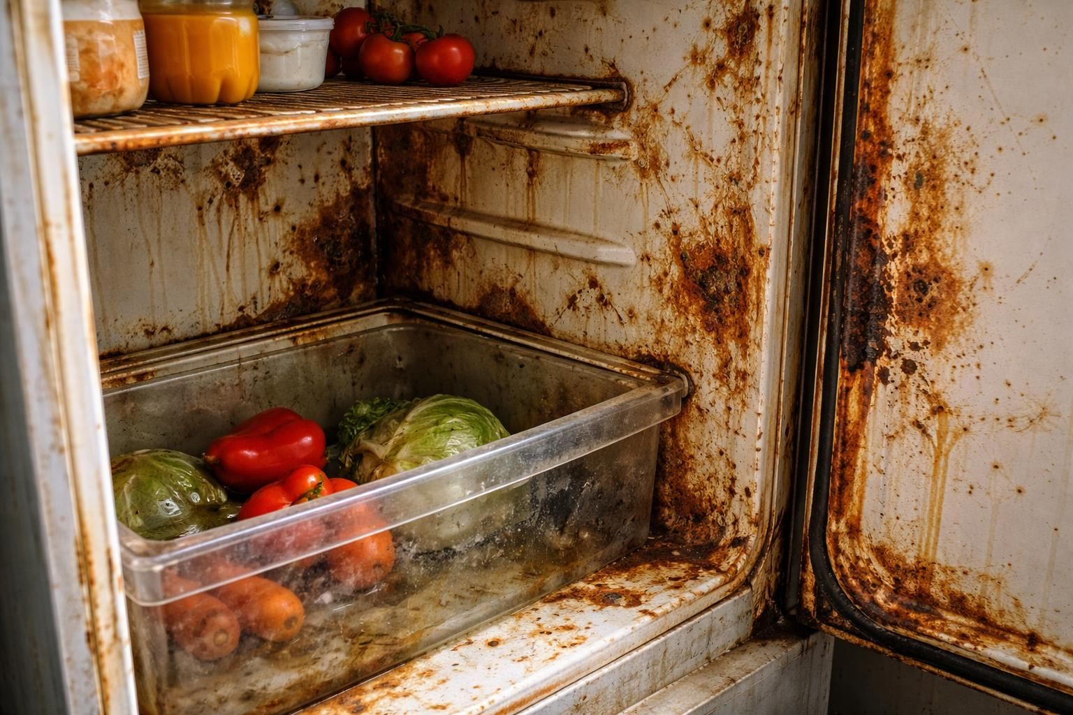 découvrez les signes alarmants de la rouille dans votre frigo et apprenez pourquoi il est crucial de les reconnaître pour éviter tout danger pour votre santé et votre équipement.