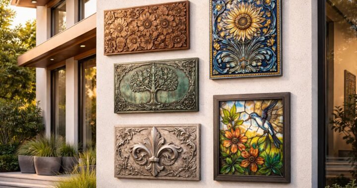Plaques décoratives pour la façade de maison : matériaux et styles à explorer