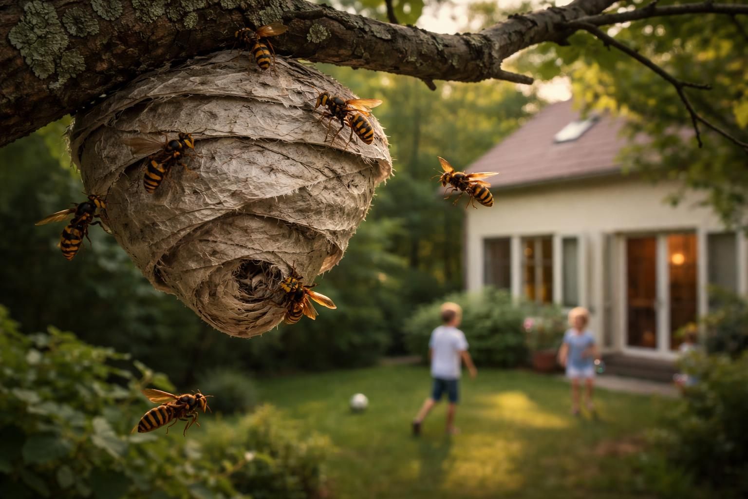 découvrez pourquoi un début de nid de frelon européen peut représenter un danger pour votre famille et comment agir rapidement pour protéger vos proches.