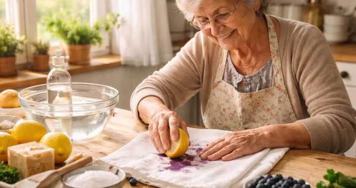 Taches de myrtille : les meilleures techniques de grand-mère pour les faire disparaître