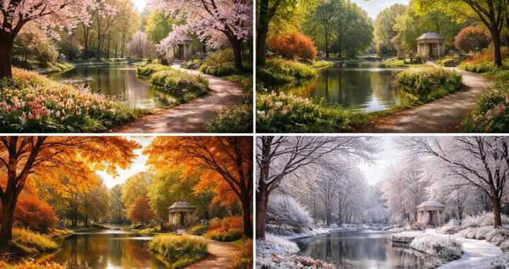 Comment photographier la beauté du parc du Jard à chaque saison