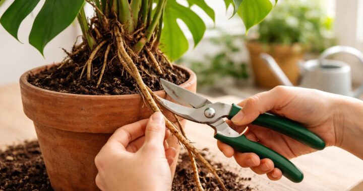 Couper la racine de la monstera : un guide pour les débutants en jardinage