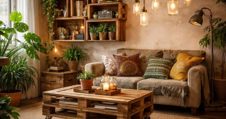 Décoration astucieuse : idées récup&rsquo; et détournement