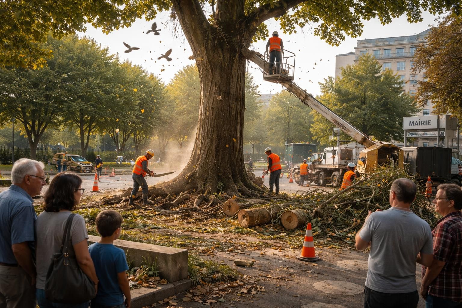 découvrez les implications environnementales et communautaires de la demande d'abattage d'un arbre auprès de la mairie, et comment préserver l'équilibre écologique local.