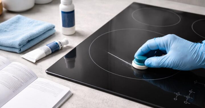 Guide pratique pour réparer une rayure profonde sur plaque induction