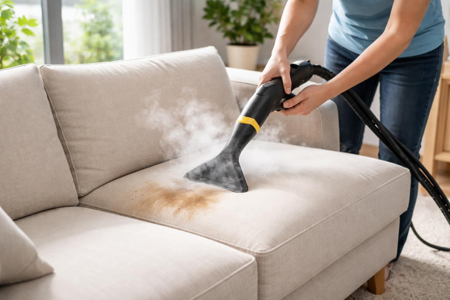 découvrez les avantages d'utiliser un nettoyeur vapeur pour canapé, une solution efficace et écologique pour éliminer les taches en profondeur et restaurer la propreté de votre mobilier.