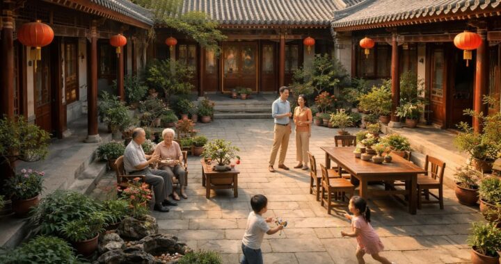 L&rsquo;importance des siheyuan dans l&rsquo;organisation de l&rsquo;espace familial en Chine
