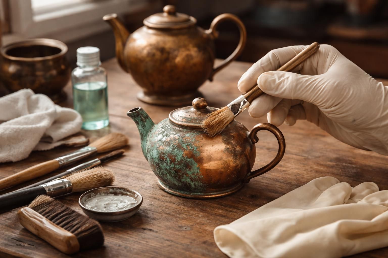 découvrez les meilleures techniques et conseils de professionnels pour nettoyer efficacement le vert de gris sur vos objets en cuivre et laiton. astuces pratiques et méthodes fiables pour redonner éclat et protection.