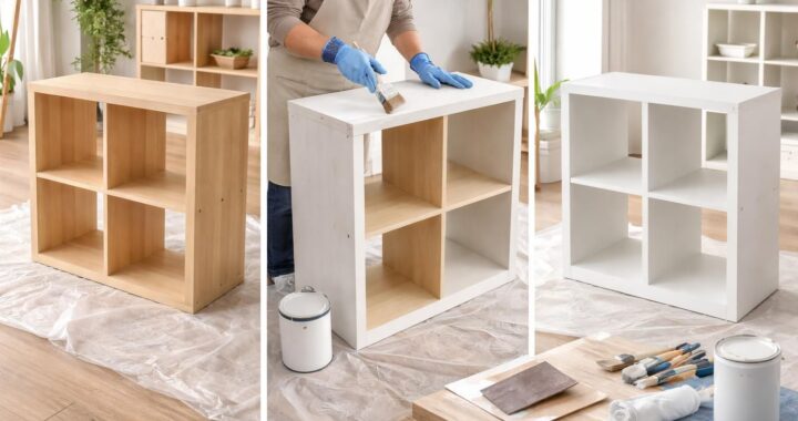 Peindre le meuble Kallax : les étapes pour un résultat réussi