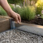 Astuce pour combiner des bordures en acier galvanisé à Brico Dépôt avec d&rsquo;autres matériaux