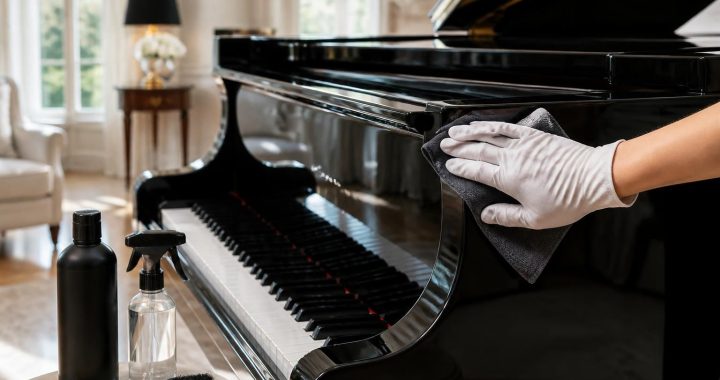 Les astuces pour bien comprendre comment nettoyer un piano laqué noir