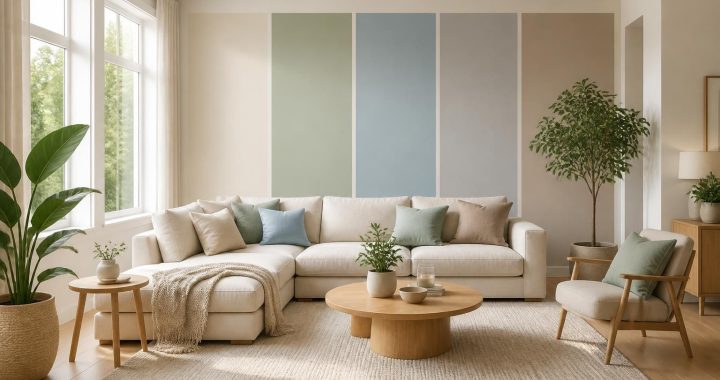 Les meilleures idées de couleur de la peinture pour un salon lumineux beige à adopter chez vous