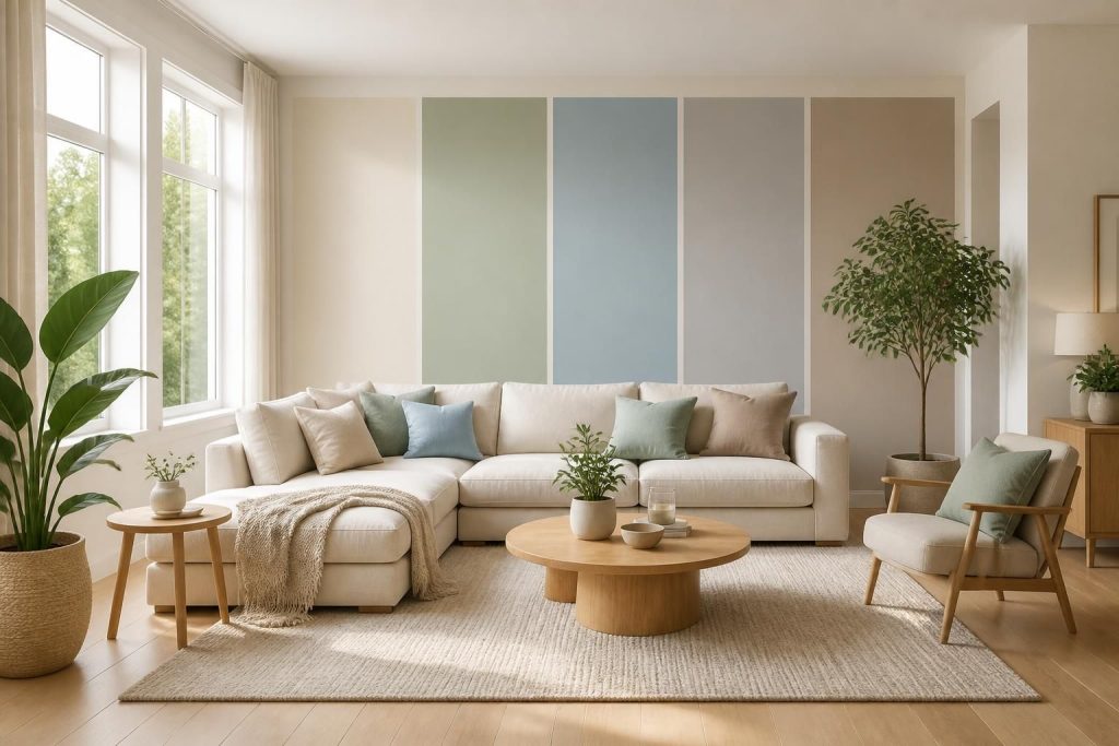 découvrez les meilleures idées de couleurs de peinture pour sublimer un salon lumineux beige et créer une ambiance chaleureuse et accueillante chez vous.
